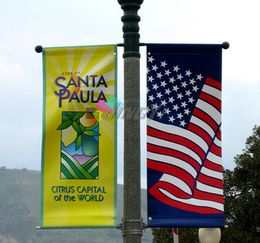 Street Pole Banner Display for Advertising