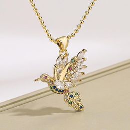 Pendant Necklaces BUY 2023 Fashion Korean Freedom Bird Gold Colour Stainless Steel Chain Necklace For Women Birthday Gift