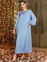 Ethnic Clothing Ramadan Eid Mubarak Kaftan Abayas For Women Abaya Dubai Muslim Saudi Arabia Turkey Islam Long Dress Robe Arabe Femme