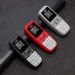 Walkie Talkie Mini BM200 0.66 Super Phone MT6261D GSM Quad Band Pocket Cellphones With Button Keypad Dual SIM Standby For Elderly