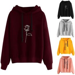 Women's Hoodies Women's Autumn Winter Hoodie Sweatshirts For Women Oversized Pullover Tops Long Sleeved Clothing Clearance