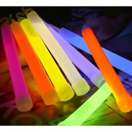 Party Decoration 10PCS Glow Stick Safe Light Necklace Bracelets Fluorescent For Event Festive Concert Decor Neon