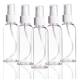 24pcs/lot 60ml 2OZ White Clear Fine Mist Mini Spray Bottles with Atomizer Pumps- for Essential Oils Travel Perfume Gljkv