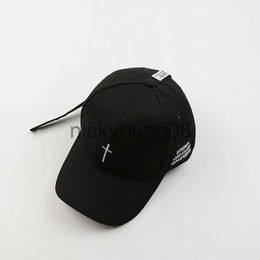 Ball Caps 2019 Embroidery Christian Cross Cotton Cap Baseball Cap Casual Snapback Hat Hip Hop Jesus God Cap Hats For Men Womens Cap x0621