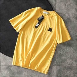 Mens T Shirts Summer Men T-Shirts Short Sleeve Top Designer Tees Badge Shirt Man Tshirts Clothes Size M-2XL High Quanlity E9F1