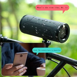 Mini Speakers 5000mAh Powerful Bicycle Bluetooth Speaker Wireless Outdoor Mini Column Hands Power Bank Flashlight Bike Mount