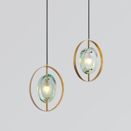 Pendant Lamps Lighting Dining Room Gold Light Ceiling Hanging Salle A Manger Pulley Lustre Suspension