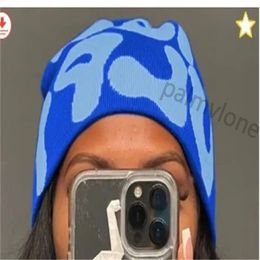 Beanie/Skull Caps Ins New Net Red Design Sense Niche Cold Hats Meaculpa Knitting Men Women Autumn and Winter New Style Warm Y2303
