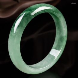 Bangle High Quality Natural Green Onyx Bracelet 54mm-62mm Elegant Ladies Style Exquisite Jade Bangles Jewellery Accessory Gift