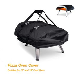 Baking Moulds Ooni Koda 12inch and 16 inch Pizza Oven Cover Waterproof Dustproof Outdoor Accessories Oxford Fabric 230621