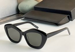 68 Black/Black Cat Eye Sunglasses Women Sun Shades Summer Sunnies gafas de sol Sonnenbrille UV400 Eyewear with Box