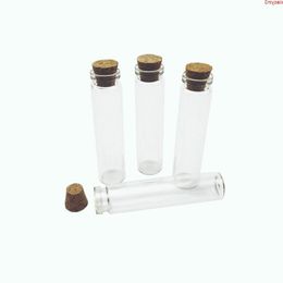 Mini empty glass bottles with Wood lid 18x80mm 13ml small jars vial 100pcs/lot Free Shippinghigh qualtity Remqj