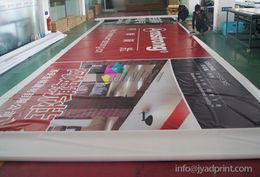 Commercial Indoor Outdoor Fireproofing PVC Banner With Graphic Printing