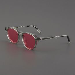 Sunglasses Johnny Depp Lemtosh Polarised Sunglasses Man Vintage Acetate Frame Driver Sun Glasses Woman Luxury Brand Night Vision Goggles 230620