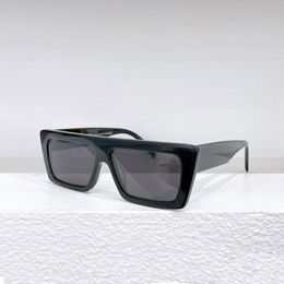 Black Dark Grey Rectangle Sunglasses 40214 Men Women Summer Sunnies gafas de sol Designers Sunglasses Shades Occhiali da sole UV400 Eyewear