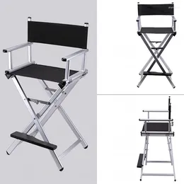 Camp Furniture High Aluminum Frame Makeup Artist Director Chair Foldable Outdoor Lightweight Portable Folding