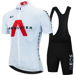 Cycling Jersey Sets Uniform Mens Suit INEOS Pants Costume Bike Clothes Shorts Triathlon Clothing Sports Set Gel Equipment Summer Man 230620