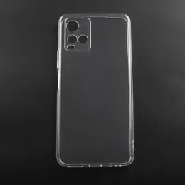 Transparent Soft TPU Phone Case For Vivo Y21 Y21S Y21T Y21T Y33T Y33S Y3S Y15S Y15A Y10 Y01 QOO U5X Y02S Y22 Y22S Y35 X70 X60 5G Pro Plus Pro+ Shockproof Clear Cover