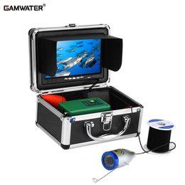 Fish Finder GAMWATER DVR Winter Fish Fidner Underwater Fishing Camera 7 Inch 1000TVL IP68 Waterproof 15M 30M 50M For Ice/Sea/River Fishing 230620