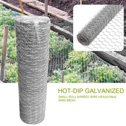 Other Home Garden 0.35x4m Chicken Wire Galvanized Netting DIY Craft Hexagonal For Durable Easy Use Practical Multipurpose Lightweight Mesh 230620