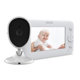 Baby Monitor Camera 43 Inch Wireless Video Twoway Audio Night Vision Surveillance Cameras With Temperature display Screen 230620