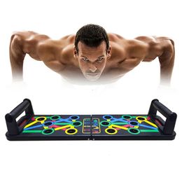 Push-Ups Stands 14 in 1 Push-Up Rack Board Training Sport Workout Fitness Gym Equipment Push Up Stand for ABS Abdominal Muscle Building Exercise 230620