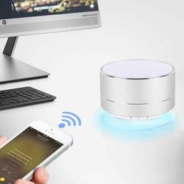 Mini Speakers Wireless Bluetooth Speaker Lock and Load Spray Mobile Phone Portable Card Mini Speaker Broadcast Collection Alerter Speakers