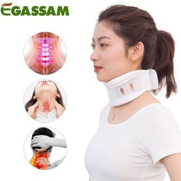 Other Massage Items 1Pcs Cervical Neck Brace Collar with Chin Support for Stiff Relief Cervical Collar Correct Neck Support Pain Bone Care Health 230620