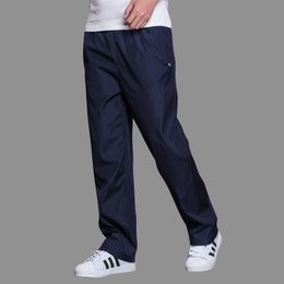 Mens Pants Spring Summer Sportwear Casual Joggers Loose Straight Trousers Large Size Sweatpants Fashion Tracksuit Men 230620