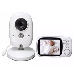 Baby Monitor Camera Wireless Video 32 inch Colour Security 2 Way Talk NightVision IR LED Temperature Monitoring with 8Lullaby 230620