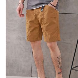 Stilista da uomo Pantaloncini cargo Tasche laterali multiple Pantaloni larghi da lavoro casual Maschile Estate Outdoor Uomo Abbigliamento sportivo corto CJD2306219