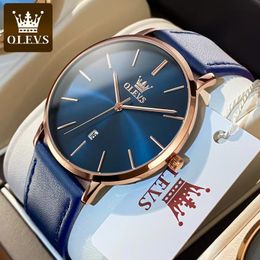 Olevs Ultra thin quartz watch men's watch 40mm