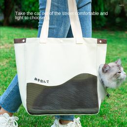 Cat Carriers Foldable Carrier Portable Canvas Bag Transport Accessories Smal Dog Pet