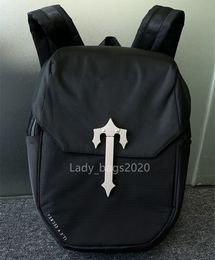 Trapstar Backpack Shoulder Bags Designer Nylon Trapstars Shoulder Bags Classic Unisex Handbags Black Sliver 5A Quality Lady Cobra T London Men Lady Schoolbag