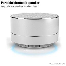 Mini Speakers Wireless Intelligent Bluetooth Audio Mini Stylish Cylindrical Aluminum Alloy Speaker Handsfree Subwoofer Stereo Speaker R230621