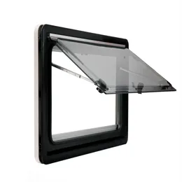 Top Hung Side Window Right Angle Ventilation Hatch With Screen and Blind RV Caravan Motorhome MG16RW