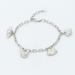 Link Bracelets Chain 2023 Small Devil Bracelet Sweet Romantic To Her Gift Valentine's Day Raym22