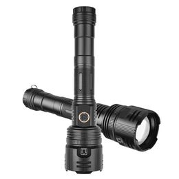 High Power LED Torch 30W 1500 Metres Long Range Flashlight Lighting Distance Waterproof Tactical Hunting Lights