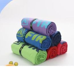 Classic Microfiber Beach Towel Water-Absorbing Quick-Drying Swimming Towel Portable Double-Sided Velvet Yoga Sports Towel Can Be Printed