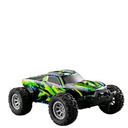 1:32 Mini Remote Control Off-road Vehicle 20KM/H Dual-speed shift Mode DIY Track LED Lights Portable Design RC Racing Car Toys