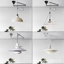 Pendant Lamps Lamp Retro Light Modern Ceiling Lights Hanging Deco Maison Dining Room Chandeliers