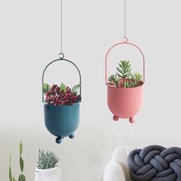 Planters Pots Home Metal Hanging Pot Hanger Chain Hanging Planter Basket Flower Pot Chain Pot Hanger for Home Balcony Decor Indoor Planter R230621