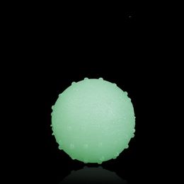 Puppy Large Dogs Non-slip Interactive Pure Natural Night Glowing Ball Luminous TPR Leakage Food Toys Pet Toy