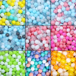 Balloon 50Pcs Colours Plastic Baby Balls Water Pool Ocean Wave Ball Kids Swim Pit With Basketball Hoop Play House Outdoor Tents Toy Props 230620