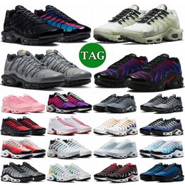 Designer Shoes tn plus terrascape running shoes Triple Black Unity Black White University Blue Mint Green Olive Black mens womens trainers sports sneakers