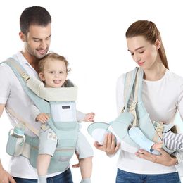 Shoulder Strap Can Store Baby's Waist Stool, Front and Back Pure Cotton Multi-functional Baby Hugging Tool for Going Out