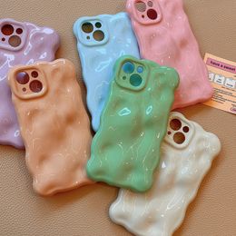 Simple Solid cell Phone Case for 14pro max 13 New 12 Soft Case 11