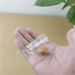 24pieces 22*50mm 10ml Corks Glass Bottles Stopper Crafts Tiny Storage Jars Transparent Empty Jar Mini Bottle Wedding Gifthigh qualtity Rtwlj