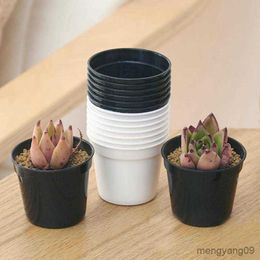 Planters Pots Mini Plastic Round Flower Pot Planter Home Decoration 6.7cm*5.7cm R230621