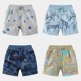 Shorts Summer 2 3 4 5 6 8 10 Years European American Style Animal Print Children's Clothing Cotton Board Shorts For Kids Baby Boy 230620